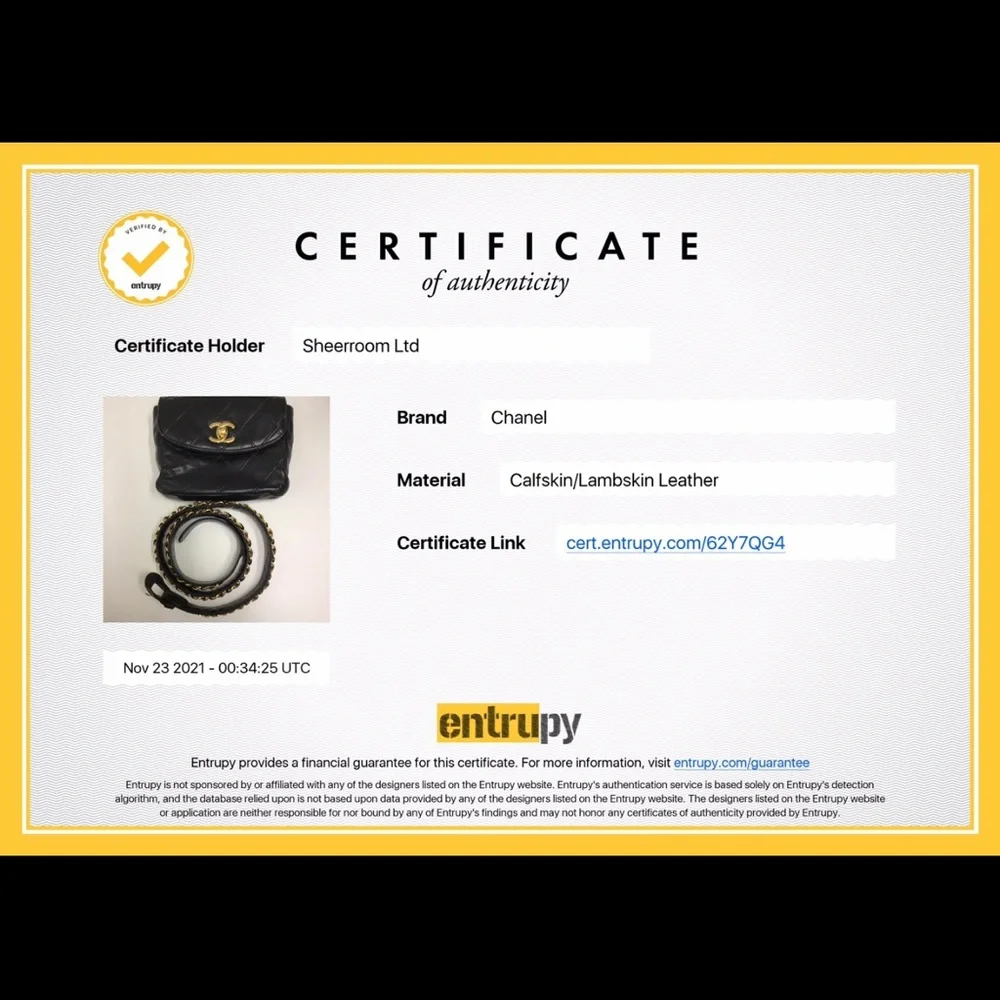 ✈️sold✈️Chanel Black Gold Bag Bum bag Belt - Picture 6 of 16